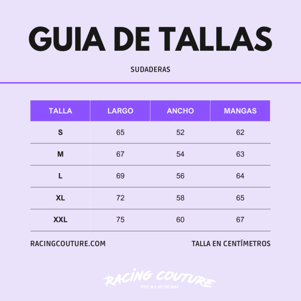 guia de tallas